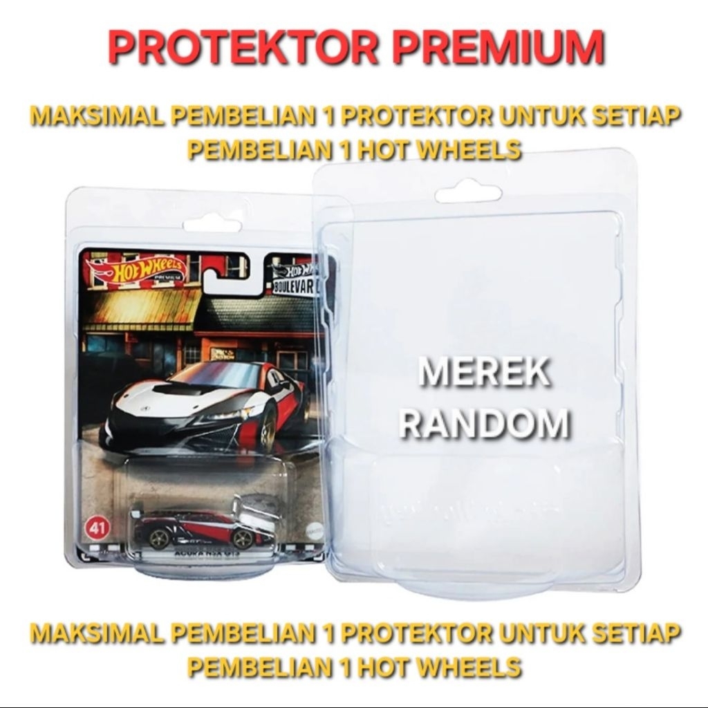 Protektor Hot Wheels Premium (Untuk Pembelian Hot Wheels)