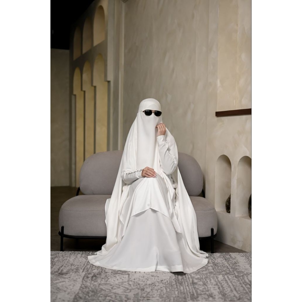 Double Black set Basic oval (Broken White) Al Arabian Butik