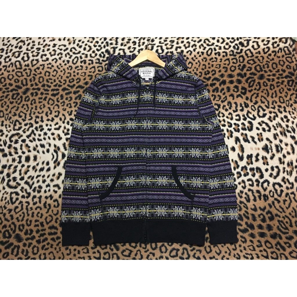 UNIQLO NAVAJO ZIP HOODIE