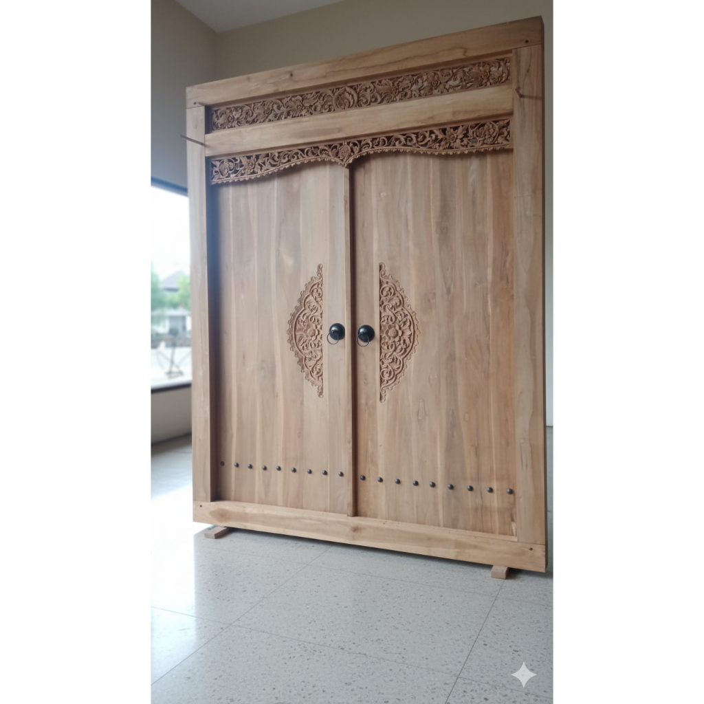 Pintu Ukir Jepara Gebyok Minimalis Kayu Jati Ukir Jepara