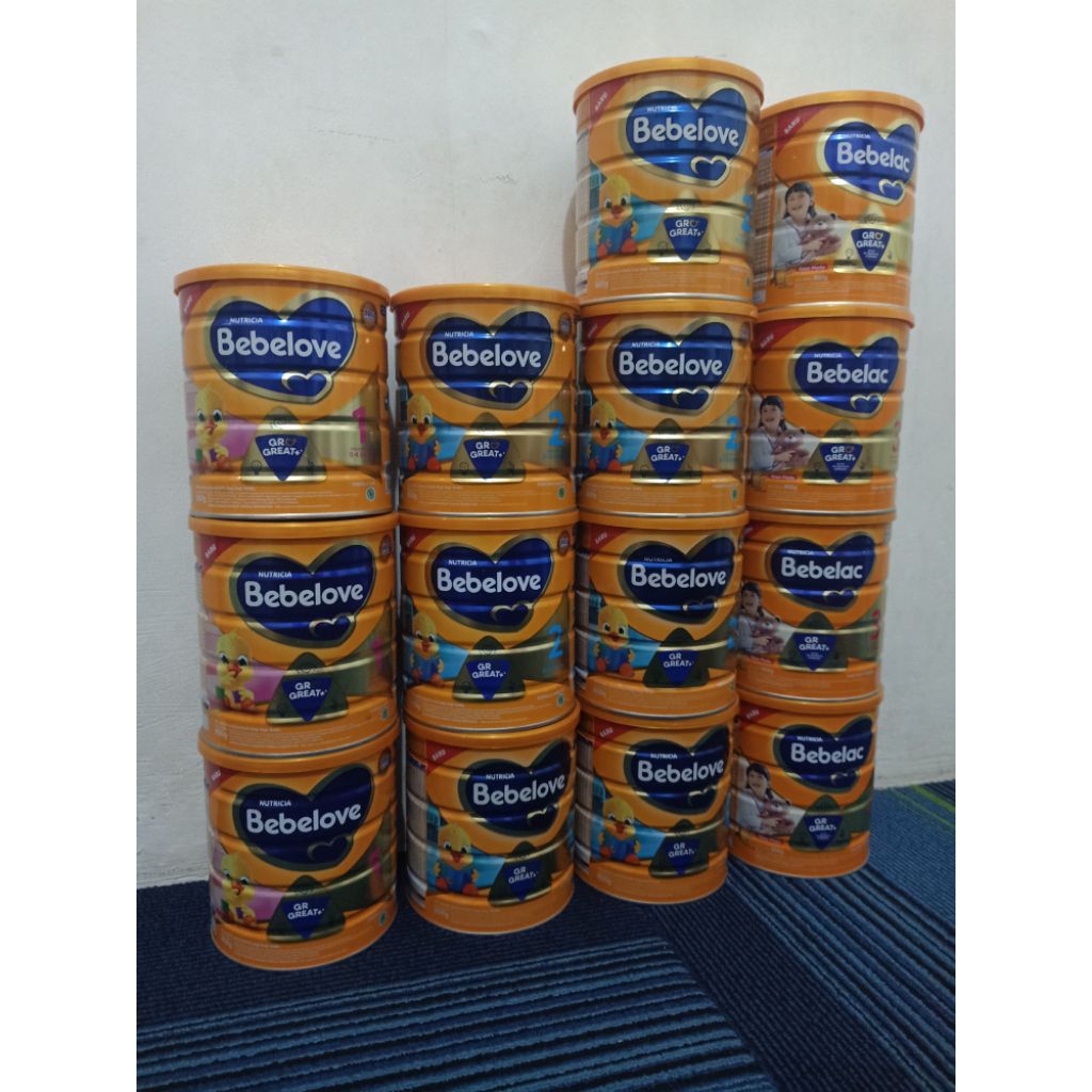 kaleng susu BEKAS satu dus isi 14 pcs