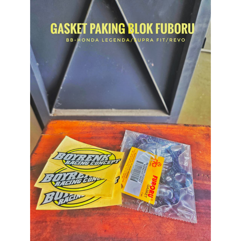 Paking Blok Bawah Legenda/ Supra Fit Original Fuboru - BOYRENK RACING CONCEPT