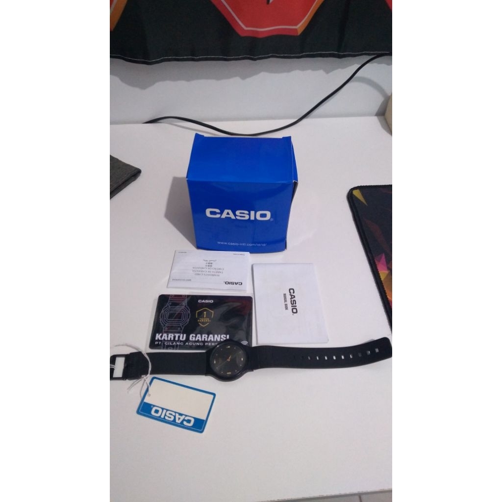 jam tangan casio bekas fullset