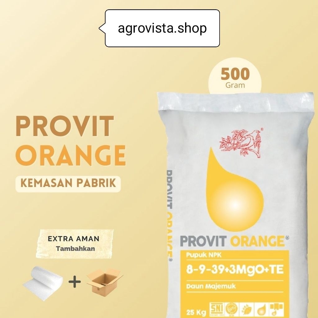 PUPUK MEROKE PROVIT ORANGE (500 GR)