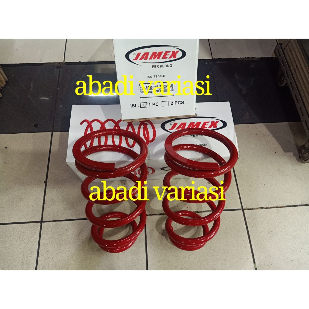 PER KEONG DEPAN JAMEX EMPUK INNOVA BENSIN 2004-2015 2PCS
