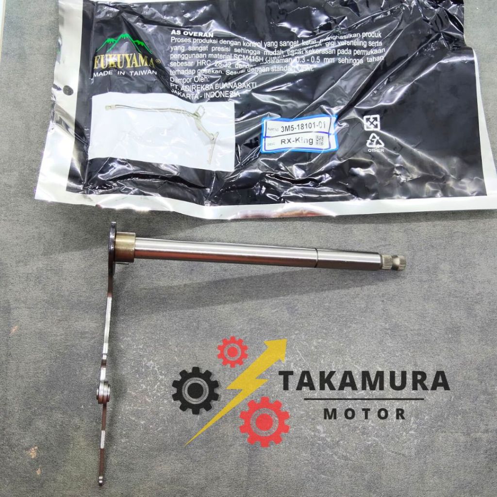 Fukuyama Change Shaft Assy As Overan Operan Gigi Vers Verseneling Verseneleng Perseneling Persenelen