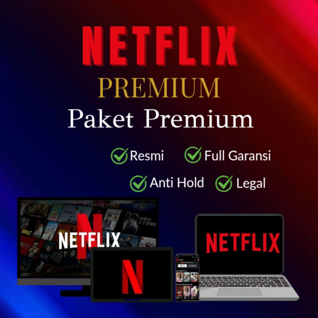 NETFL1XX Mingguan dan Bulanan Akses Layanan Digital