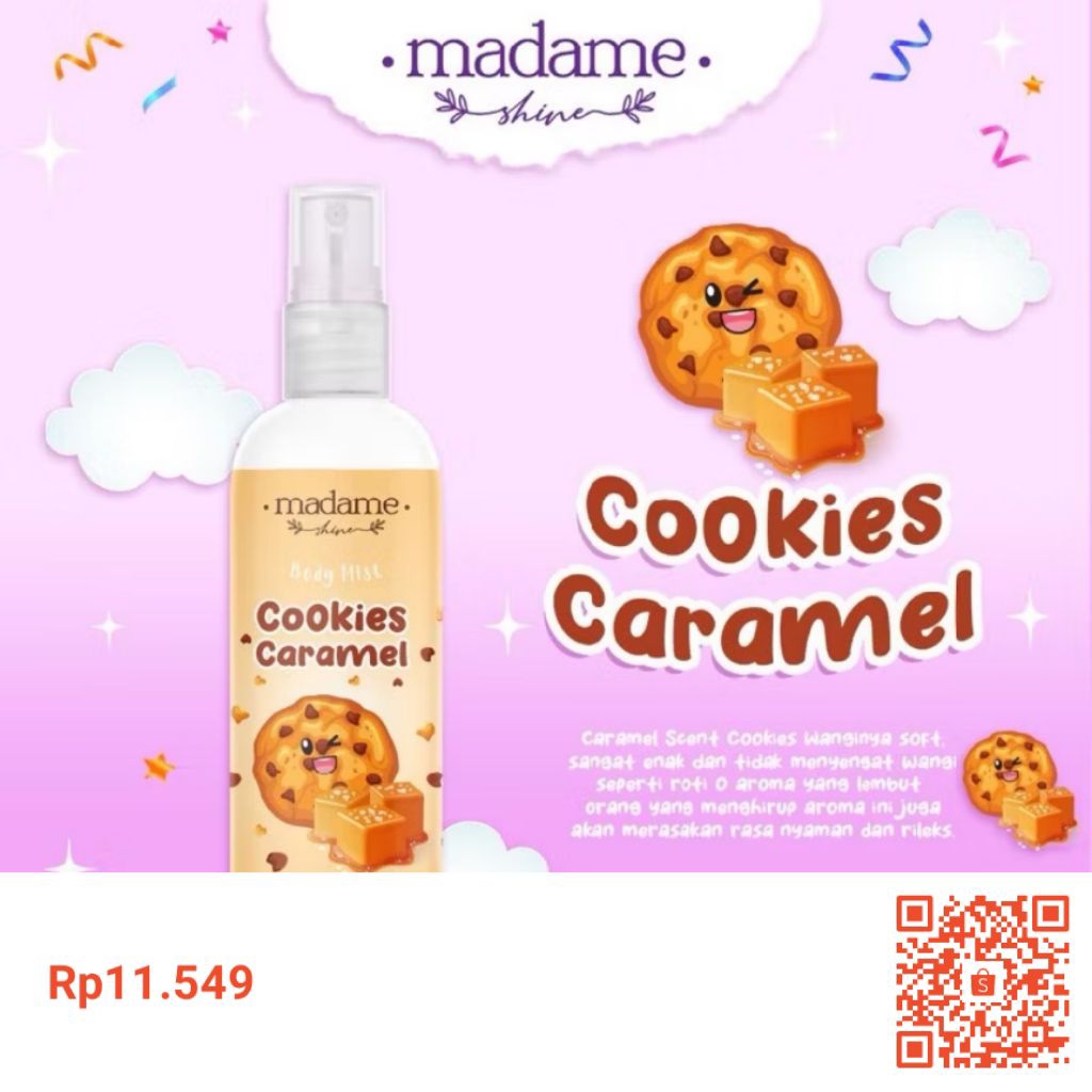 Parfum Sefire Dessert Series 100ml - Aroma Manis dan Segar, Unisex, Aman untuk Kulit