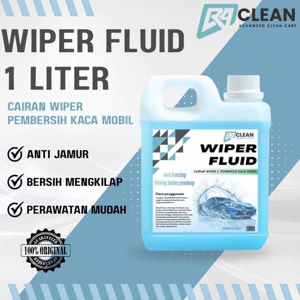 Cairan Pembersih Kaca Mobil 1 Liter - Anti Baret, Anti Jamur, Bersih Bening
