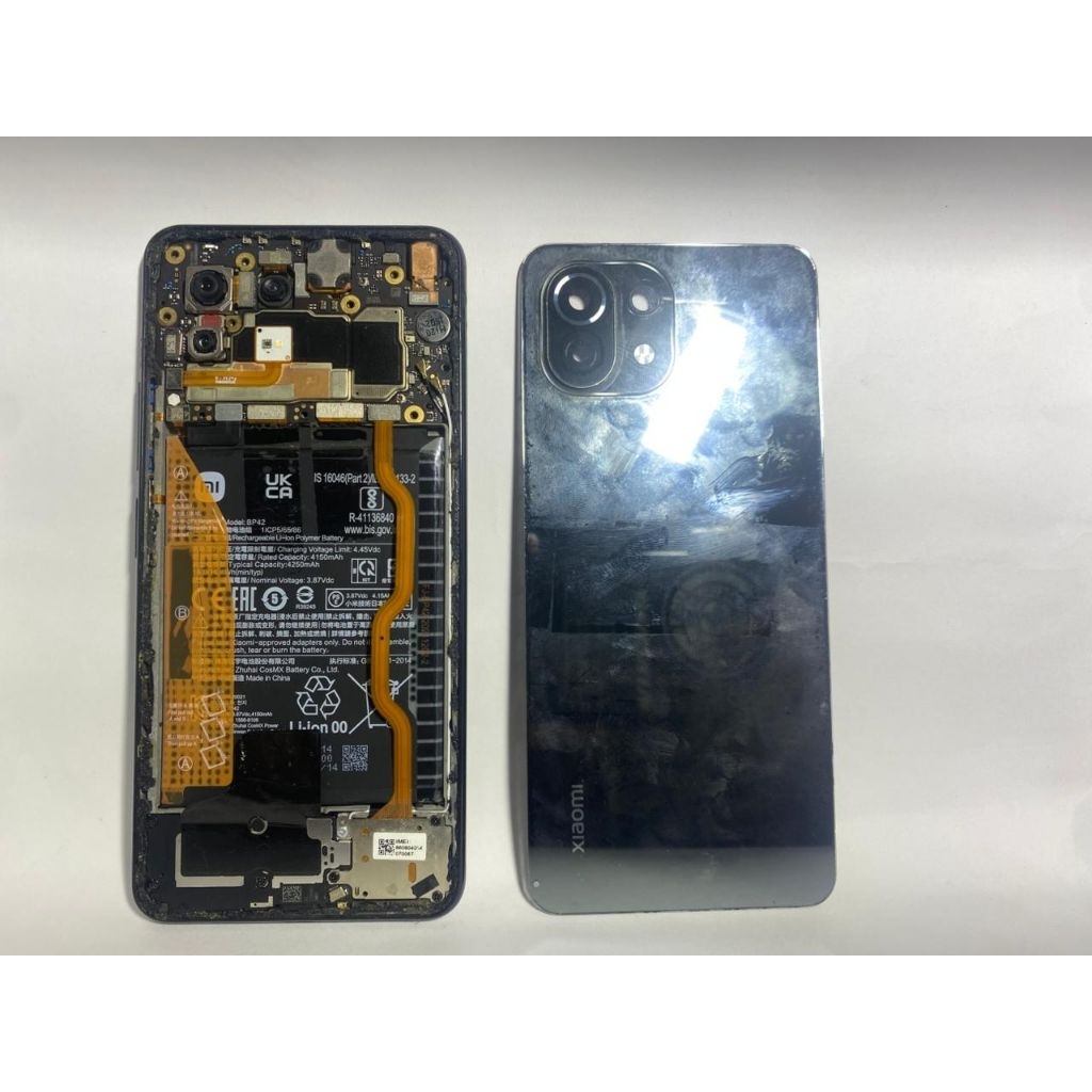 XIAOMI MI 11 LITE [ UNIT] LCD NORMAL , MESIN MATI [TANPA CPU]