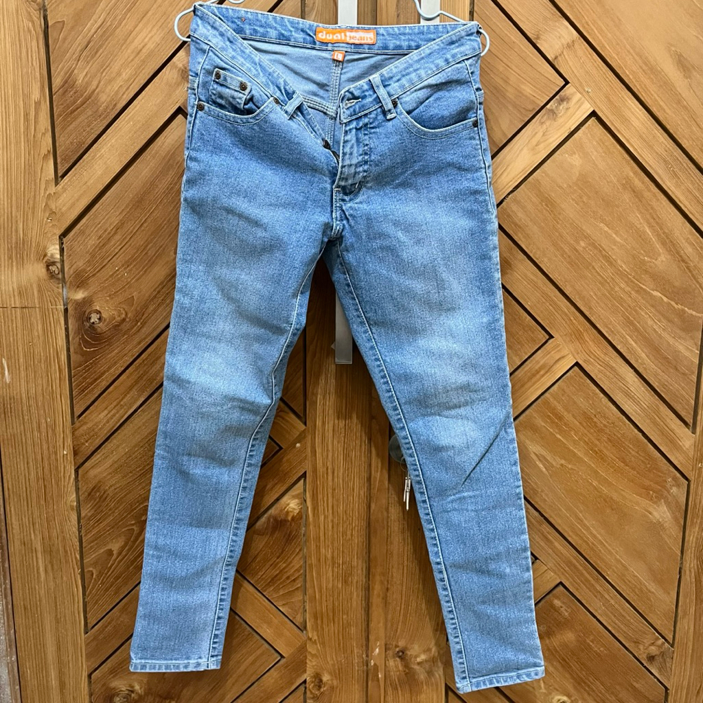 celana jeans brand dual
