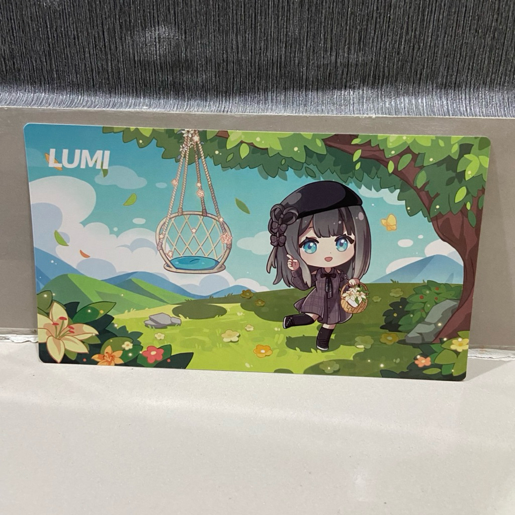 Hoyofest Lumi Postcard Special Event Merchandise Genshin Honkai