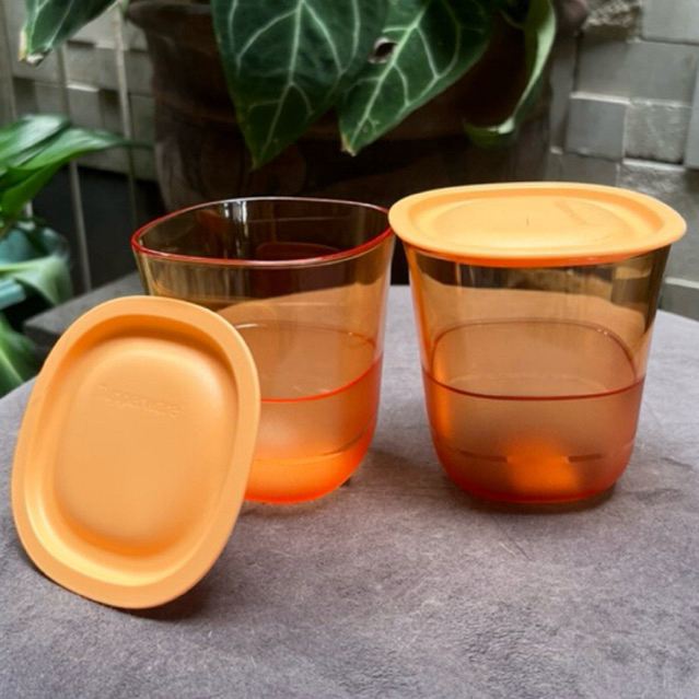 GELAS KRISTAL TUPPERWARE ORI HARGA PER 4 pcs