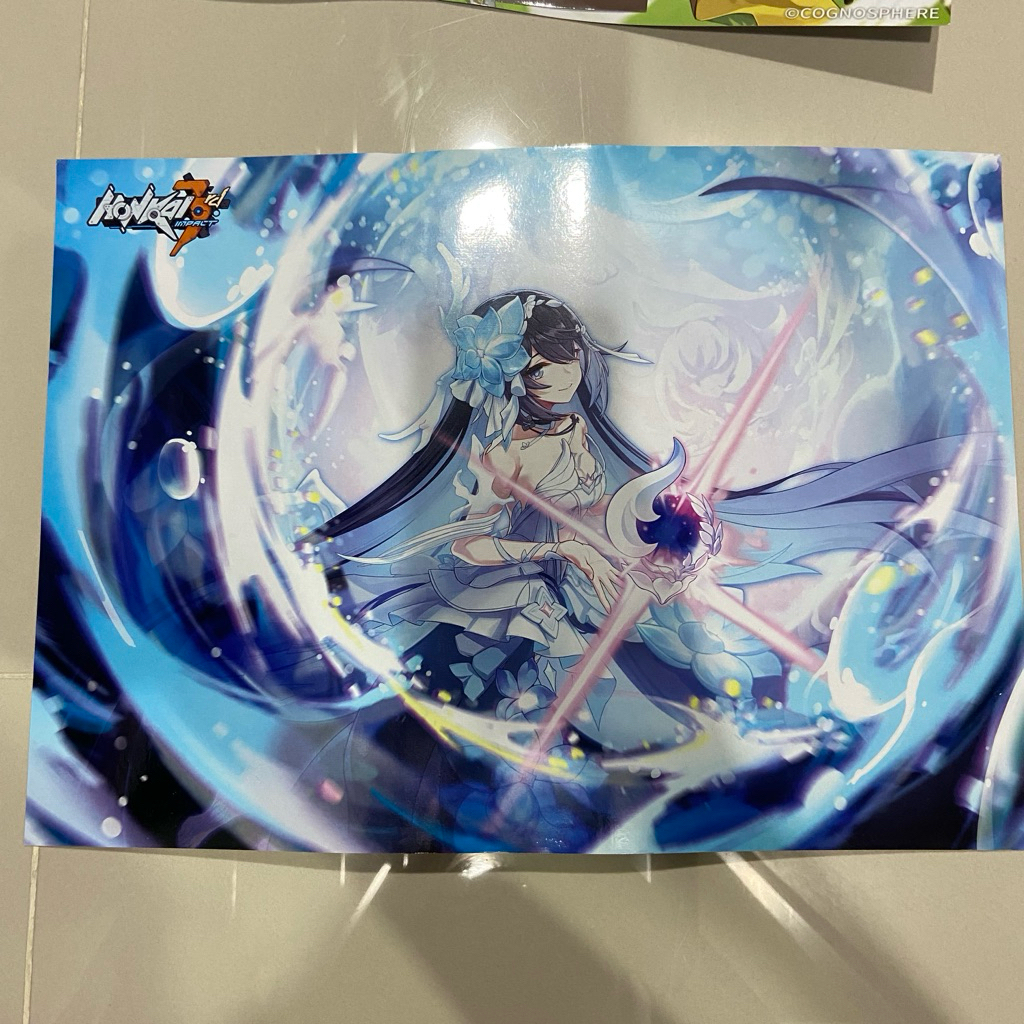 Honkai Impact 3rd Poster Character Merch Hoyofest Merchandise