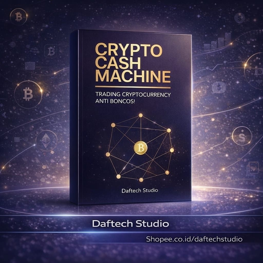 Crypto Cash Machine: Trading Cryptocurrency Anti Boncos Sarjana Crypto - Belajar Dunia Crypto paling