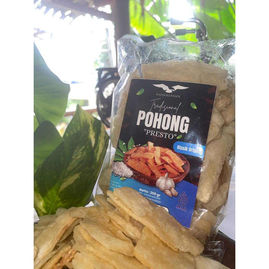 POHONG PRESTO KERIPIK SINGKONG PRESTO GURIH RENYAH LEZAT 200GR