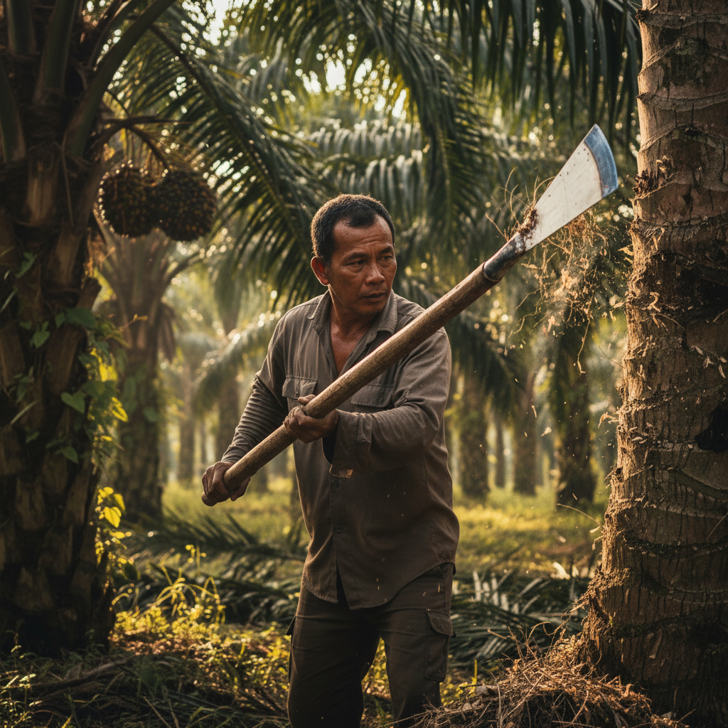 Alat Dodos Perkebunan Sawit Tanah Persawahan Alat Perkebunan kuat dan tahan lama