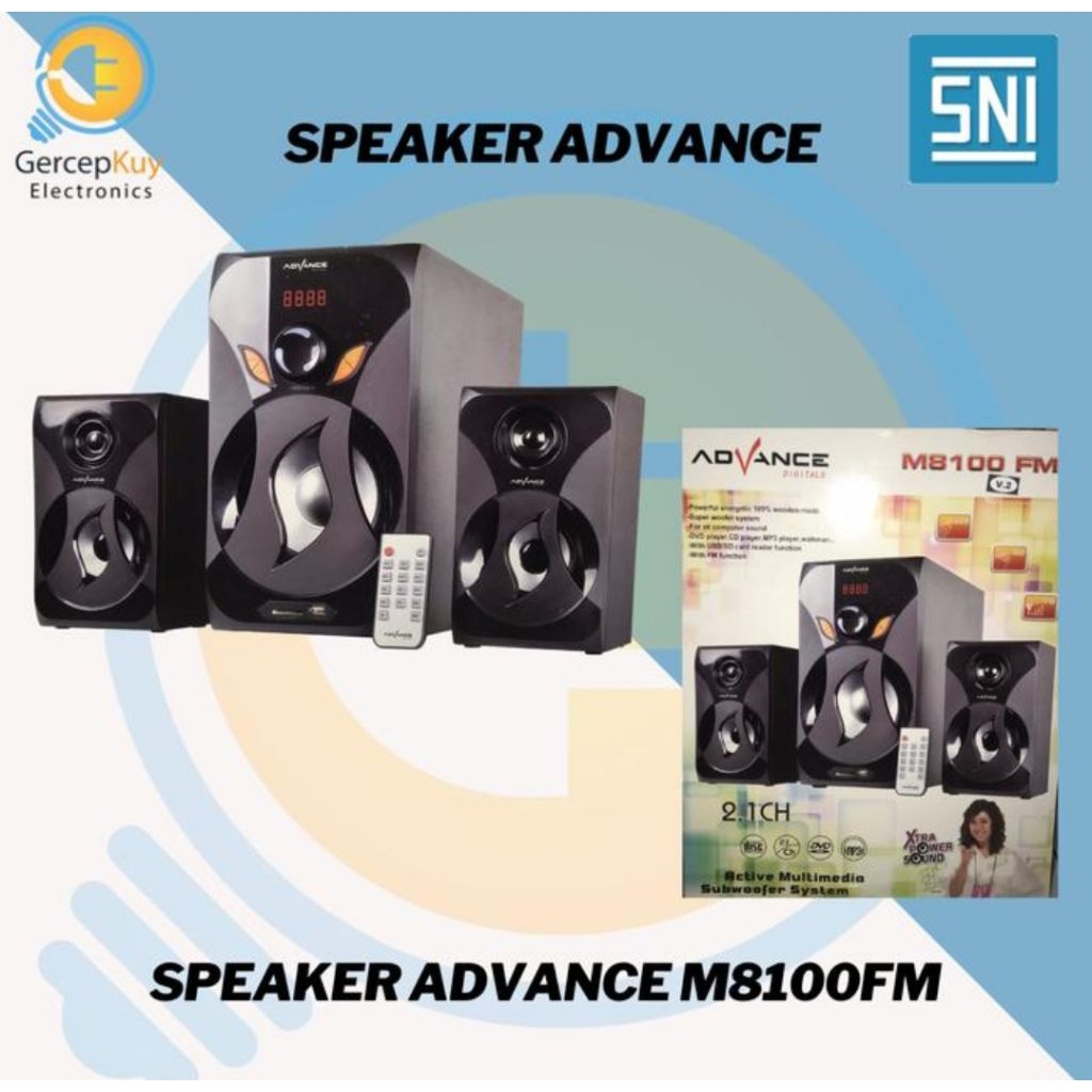 SPEAKER ADVANCE M-8100 FM SPEAKER BLUETOOTH