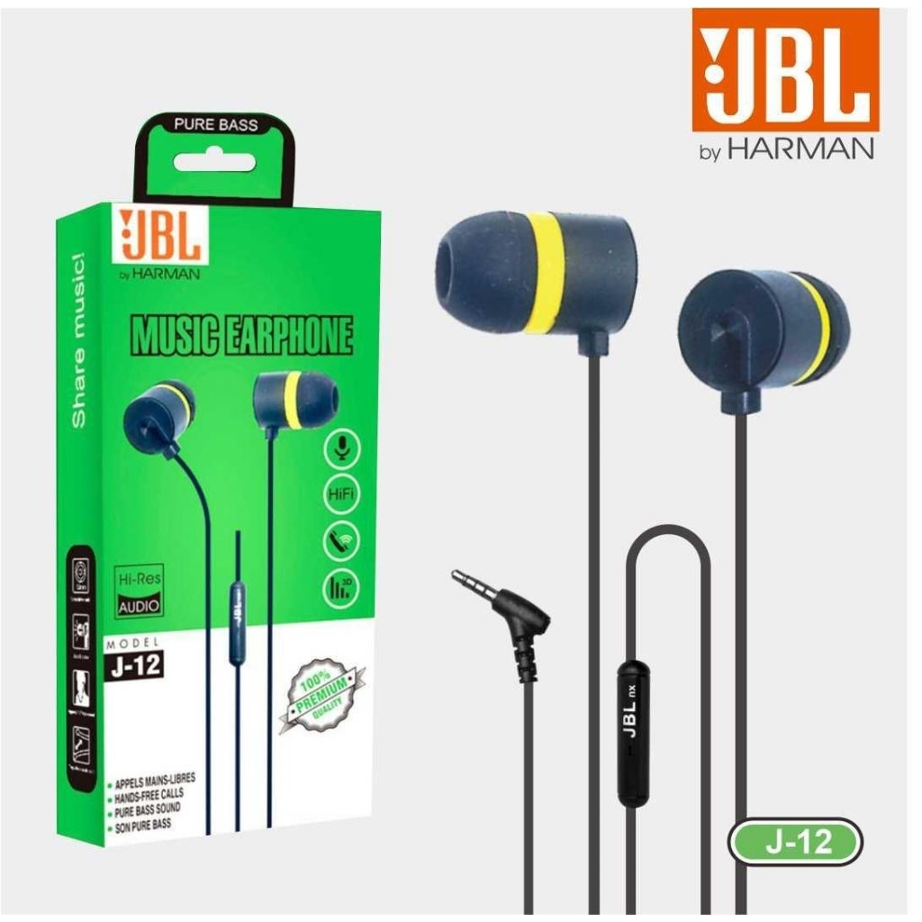 HF Headset Premium Ori JBL J - 12