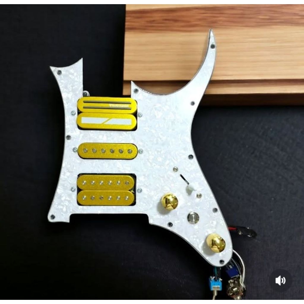 Pickup sustainer Full WIRING ( praktis ) langsung di gunakan, untuk gitar Ibanez JEM RG PIA Veyz sus