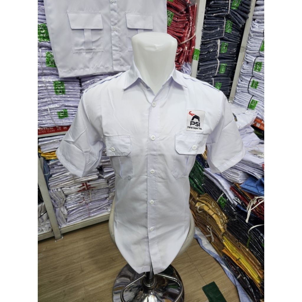 kemeja partai psi, kemeja psi terbaru, seragam partai psi, KEMEJA PARTAI PSI TERBARU