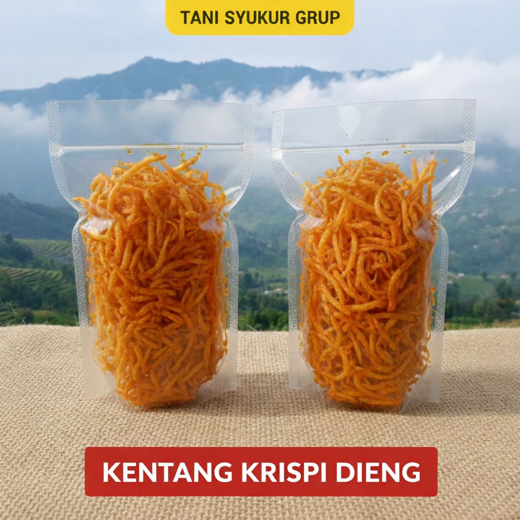 KENTANG MUSTOFA 150 Gram - KERING KENTANG DIENG