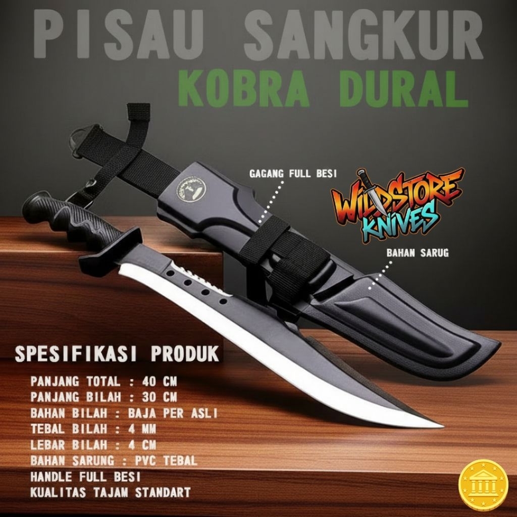 Wildstore'knives PlSAU Hunting outdoor serbaguna