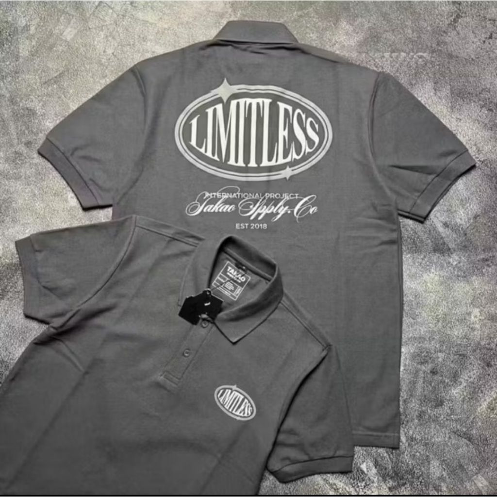 Kaos Polo Takao Original Model Kombinasi Bahan Katun Pique Diamond 24s