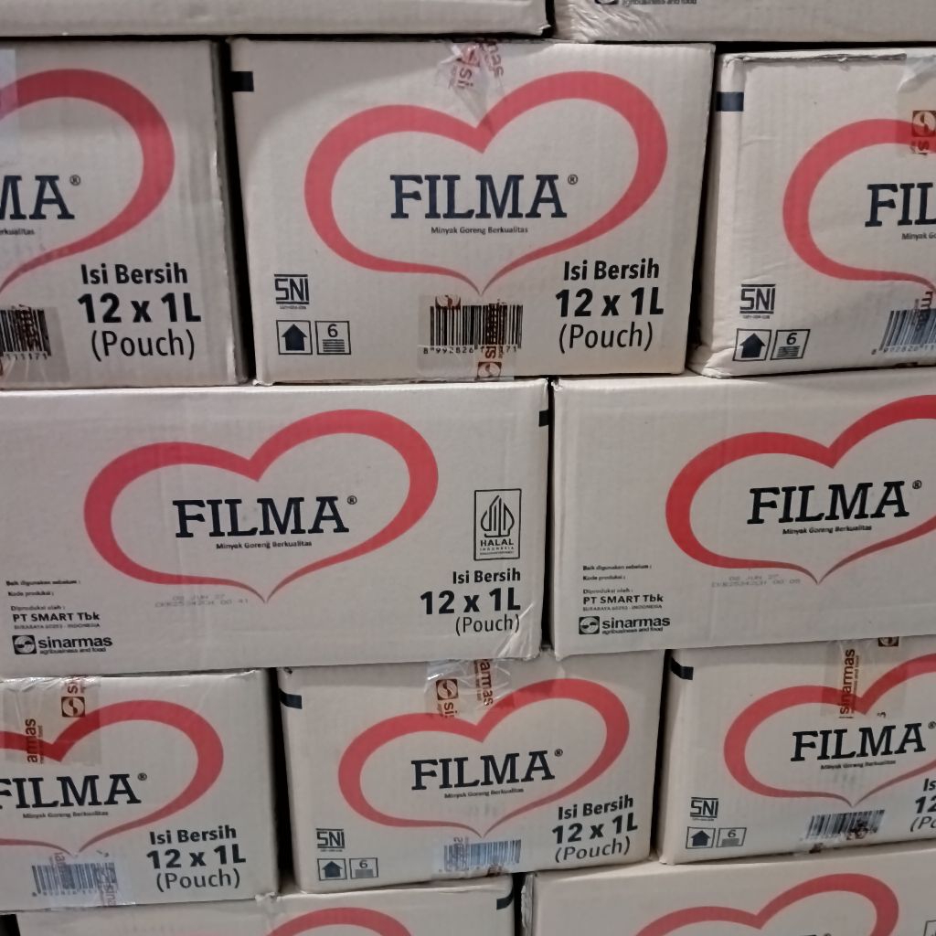 Filma minyak goreng 1 liter isi perdus 12 pcs