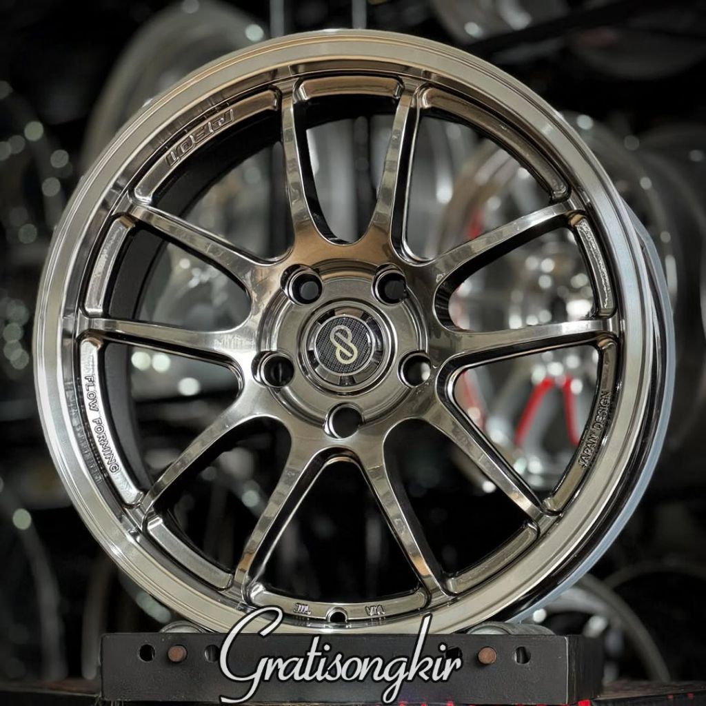 velg enkei pf01 ring 17 pcd 5x114,3 lebar 8 velg mobil r17 pnp mobil Innova reborn Zenix Venture crv