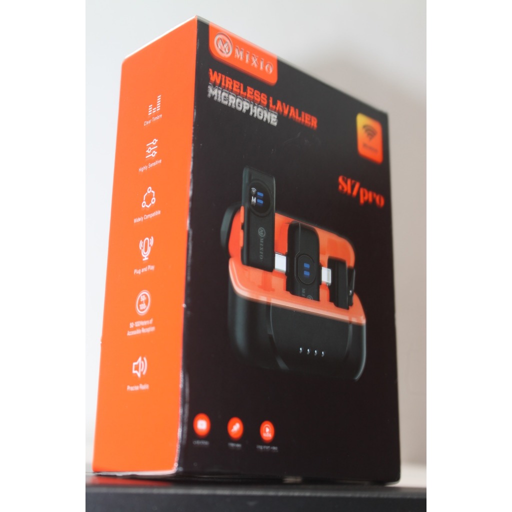 Microphone Wireless MIXIO S17 Pro