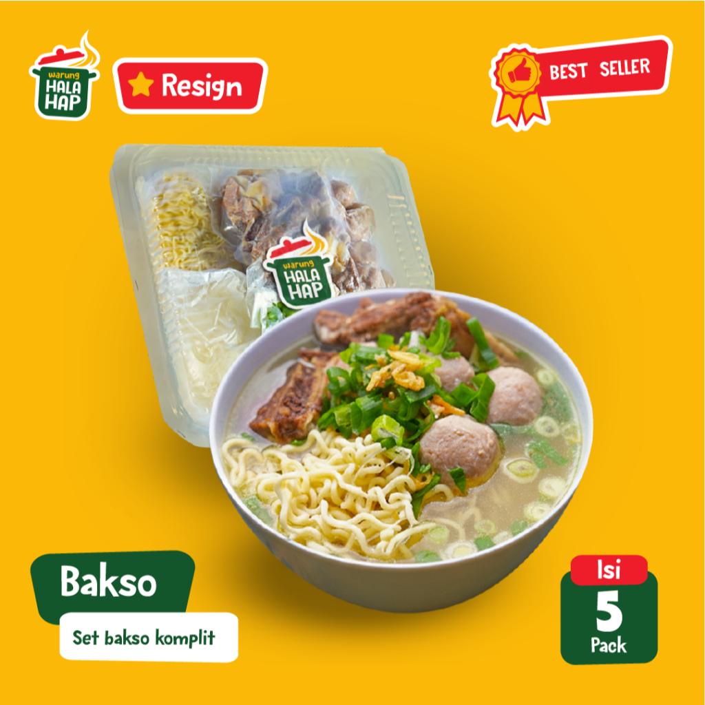 Bakso Iga + Tetelan Sapi Asli - Frozen Food Siap Makan | Paket Resign