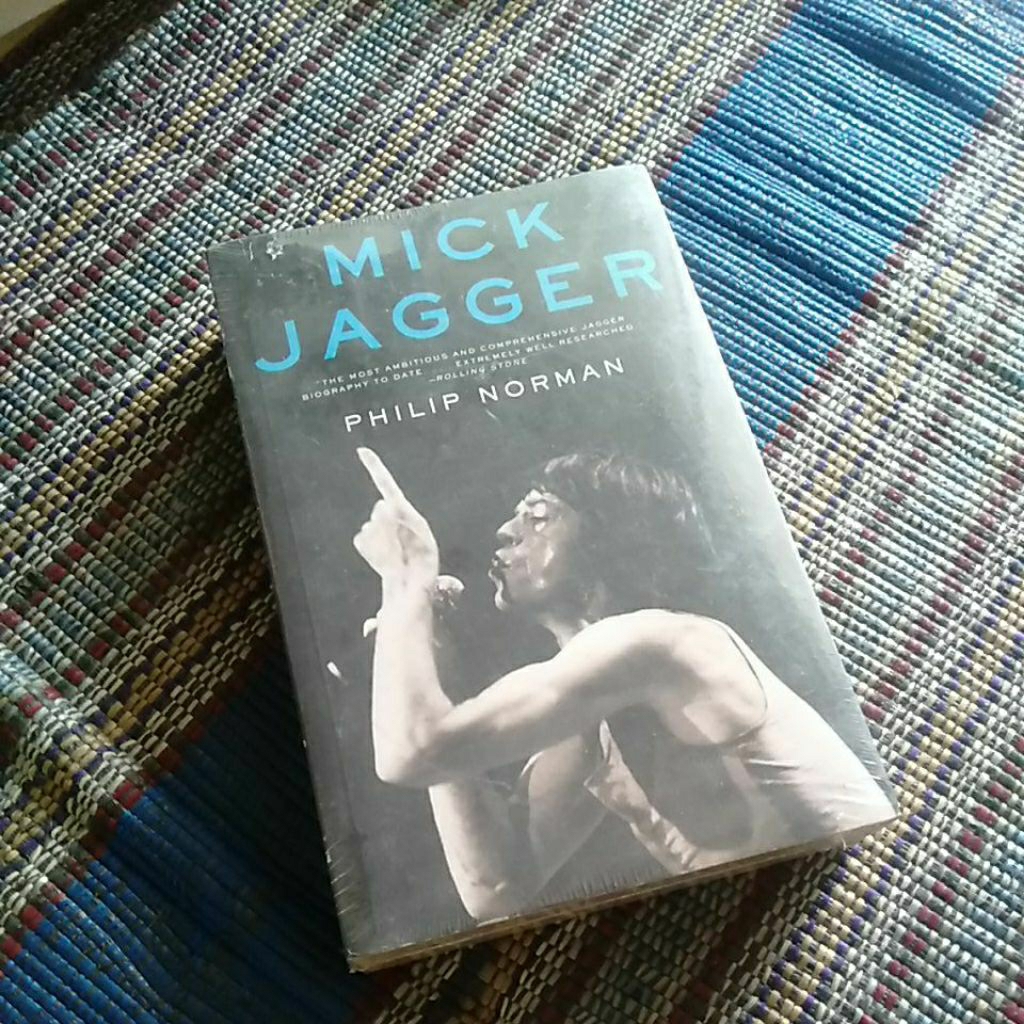 Buku original Seri Pemain Musik Mick Jagger, Philip Norman, kondisi bekas bagus