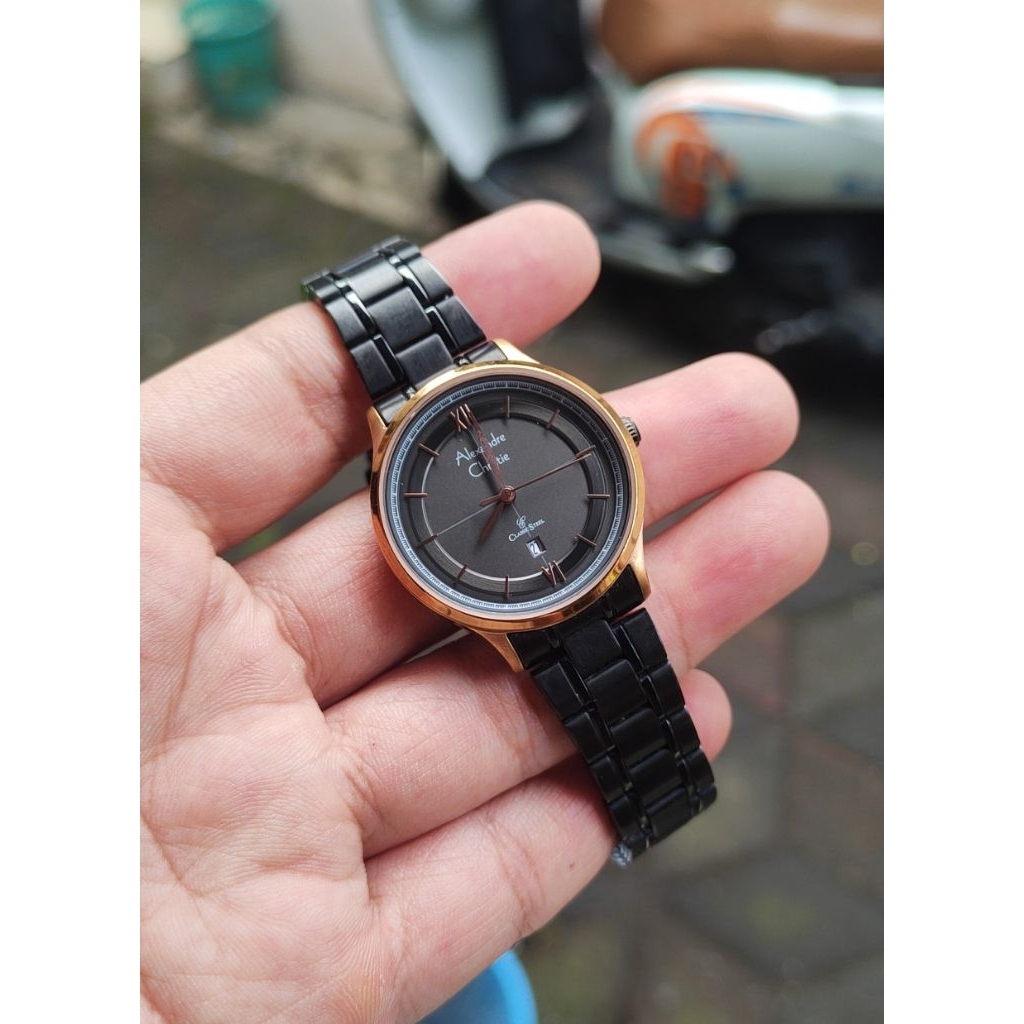 jam tangan original Alexandre Christie wanita second bekas preloved