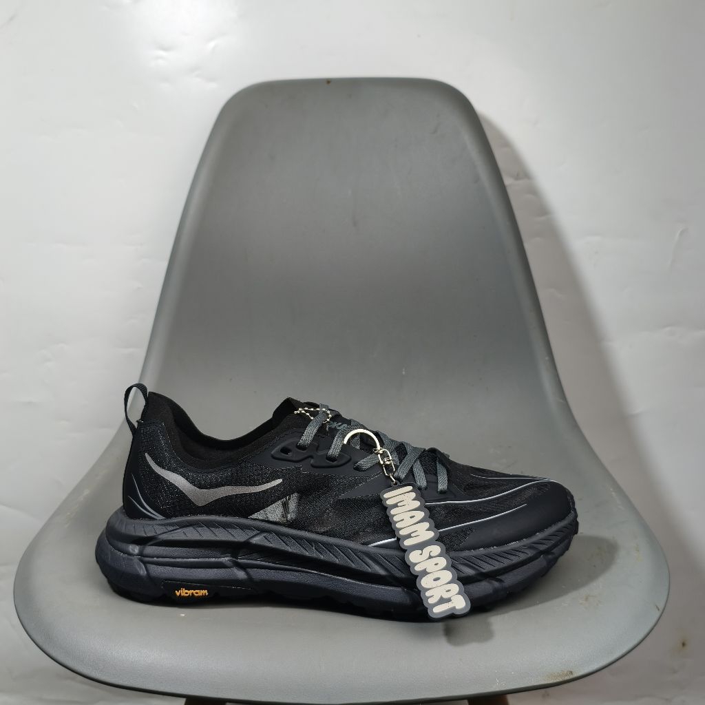 Sepatu Hoka One One Mafate Speed 4 Black Outer Orbit