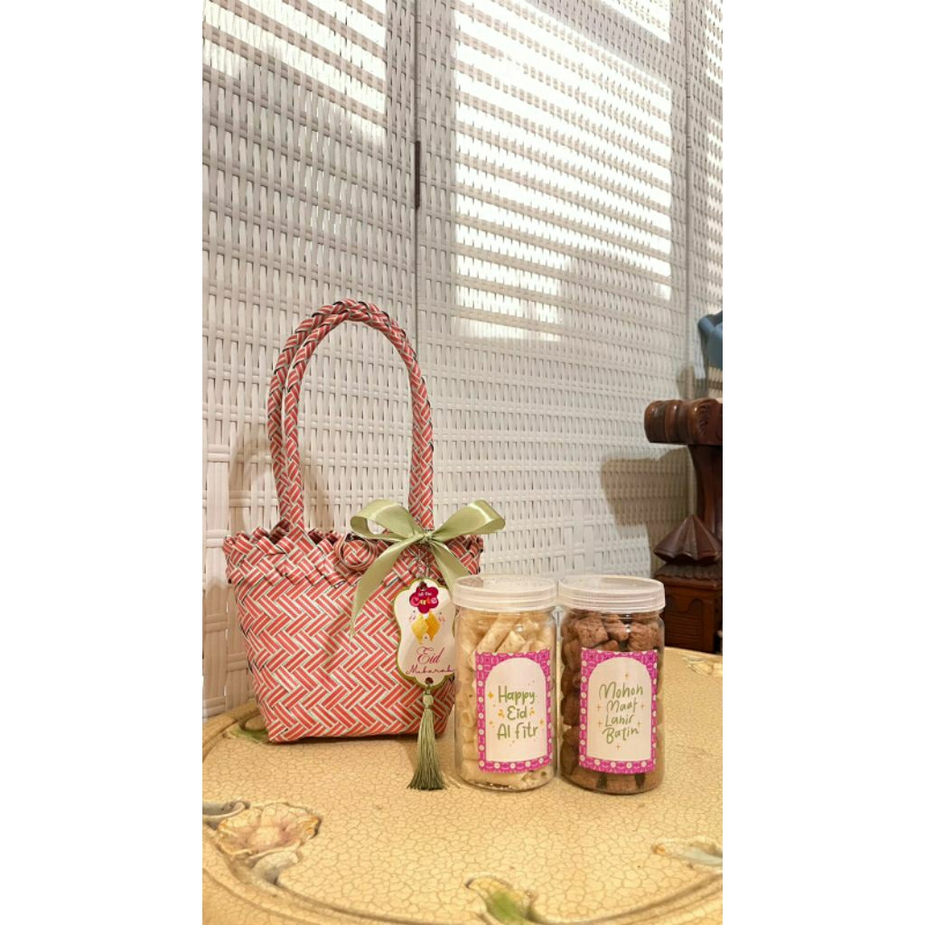 TAS ANYAMAN MINI XXS TALI PANJANG ADA CANTOLANNYA/TAS SOUVENIR/TAS HAMPERS