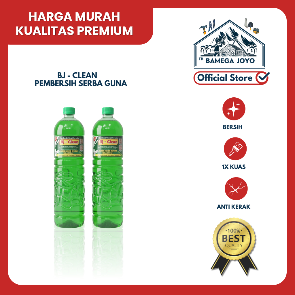 BJ Clean Pembersih Serbaguna Ampuh untuk Rumah, Kamar Mandi & Dapur TERMURAH