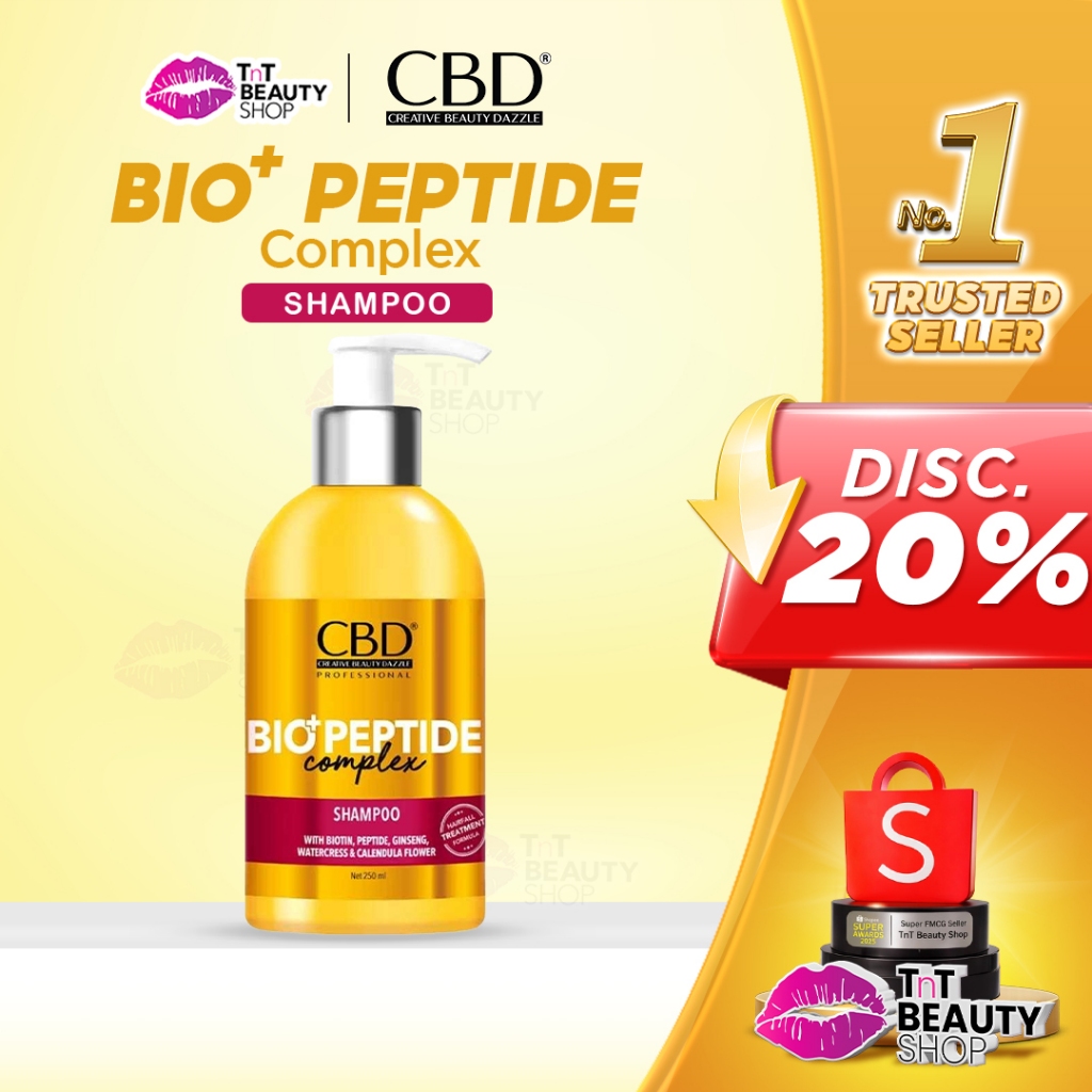 CBD BIO+PEPTIDE COMPLEX SHAMPOO 250ml | TnT Beauty Shop