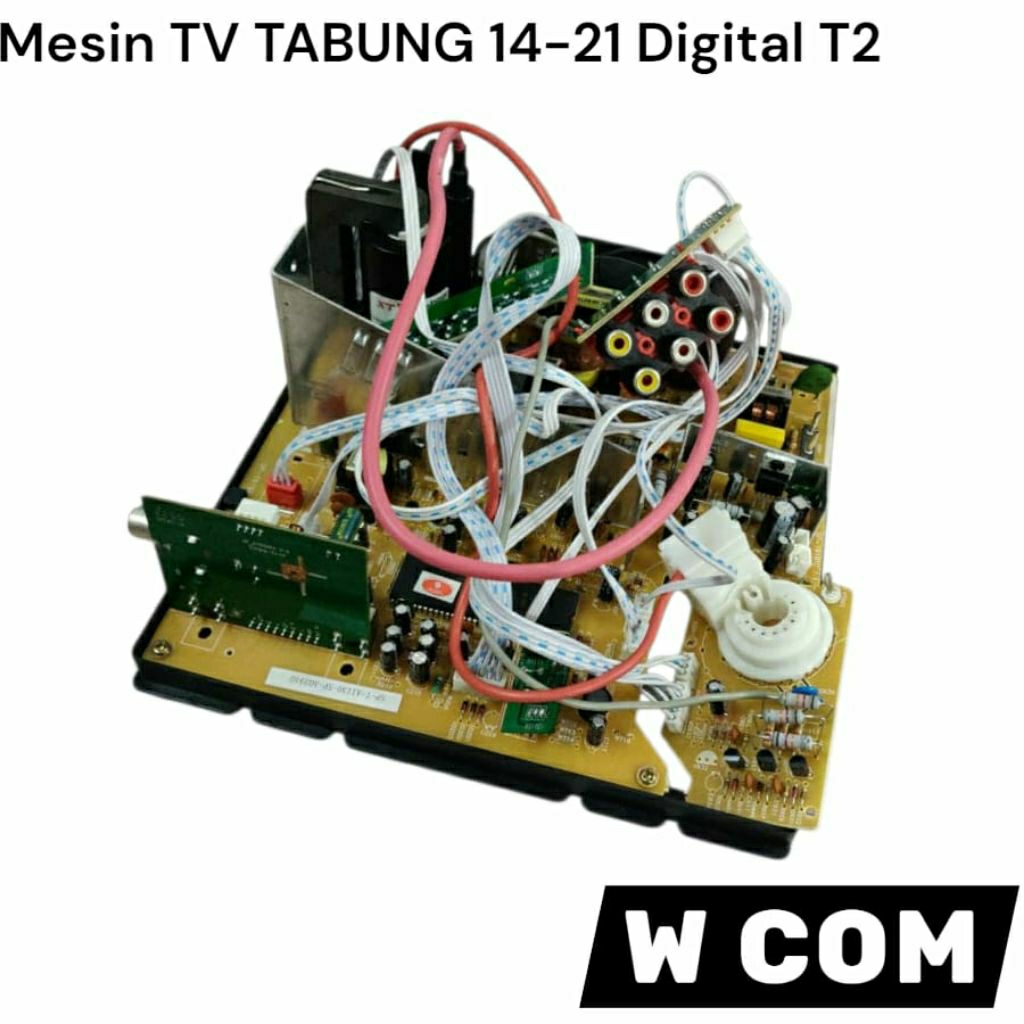 Mesin TV tabung  14-21 DIGITAL WCOM untuk tv tabung atau Flat 14-21