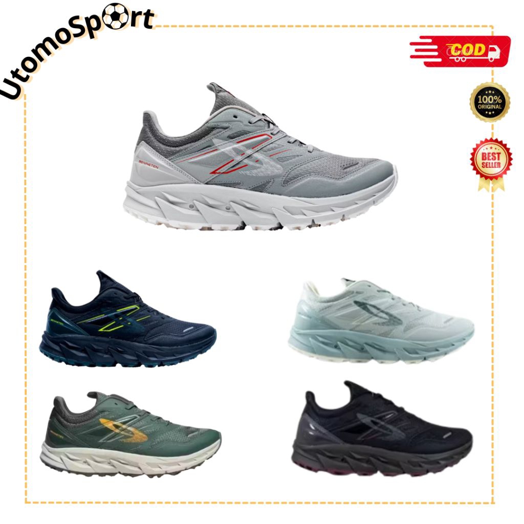SEPATU RUNNING NINETEN 910 TRAIL/GUNUNG YUZA EVO