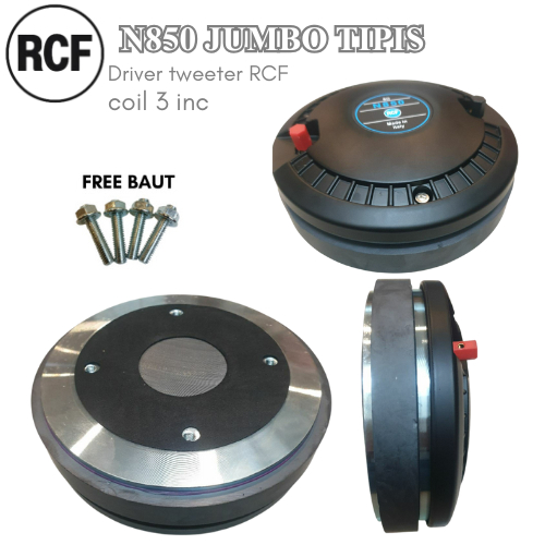 Drive Tweeter RCF N850 Spull 3inch Speaker 8ohm