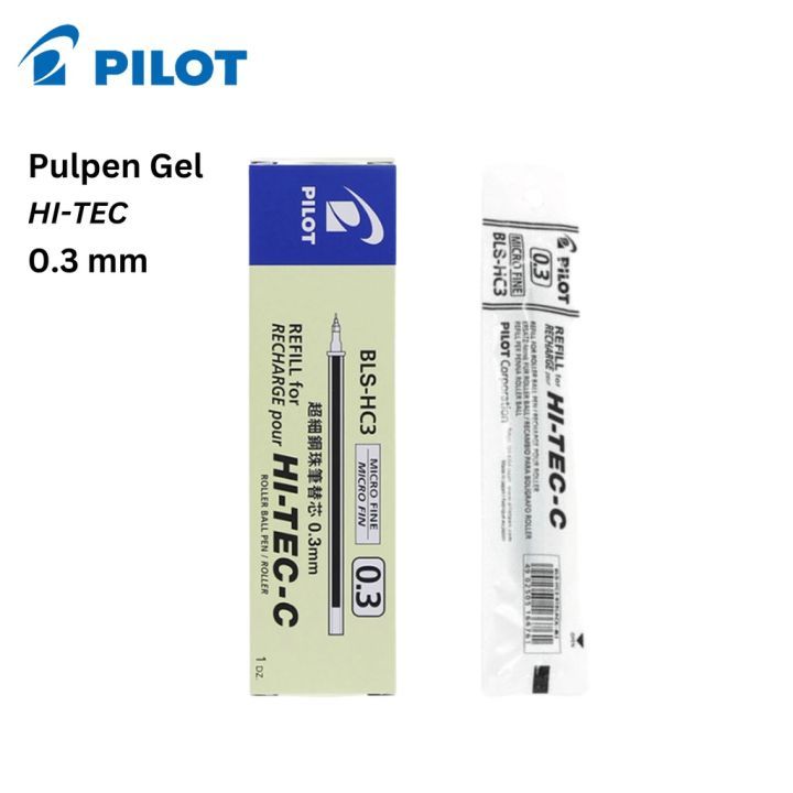 Refill Pulpen Pilot HI-TEC C 0.3 1 PACK (12Pcs) - Isi Pulpen Pulpen Pilot HI-TEC C 0.3 1 PACK