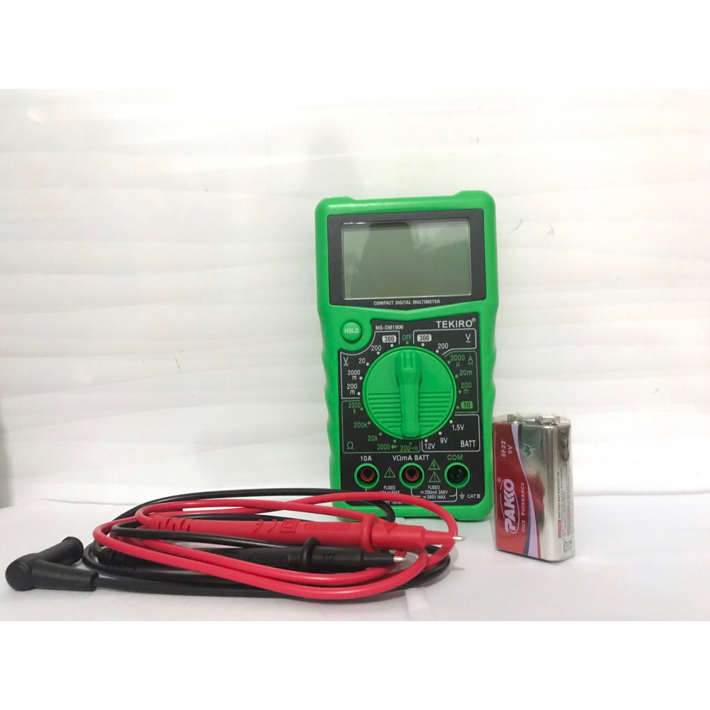 TEKIRO-MULTITESTER DIGITAL TEKIRO DM1906