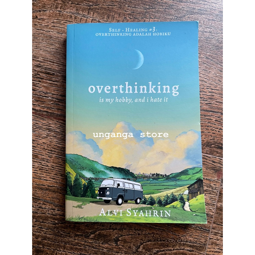 buku Overthinking by Alvi Syahrin (preloved)