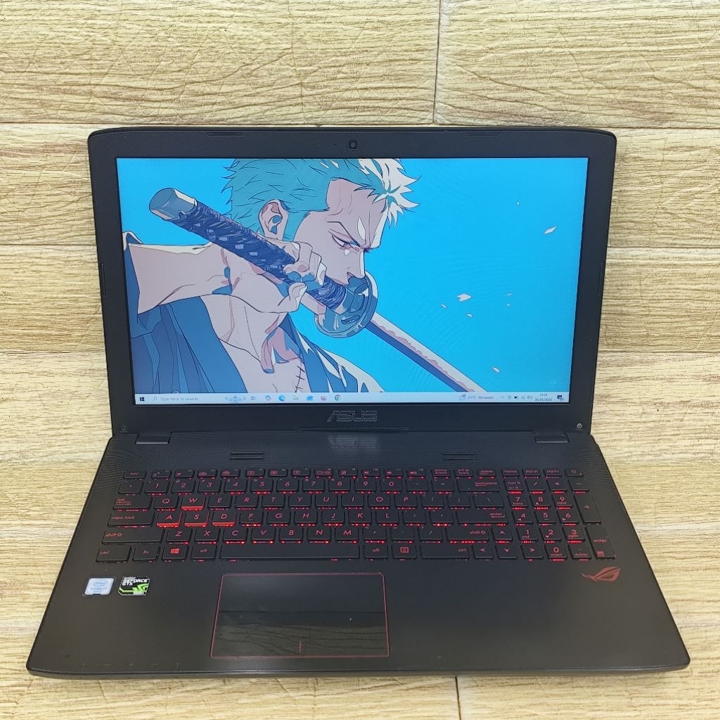 Laptop 2nd ASUS ROG GL552VX Core I7-6700HQ RAM 8GB SSD 256GB GTX 950M