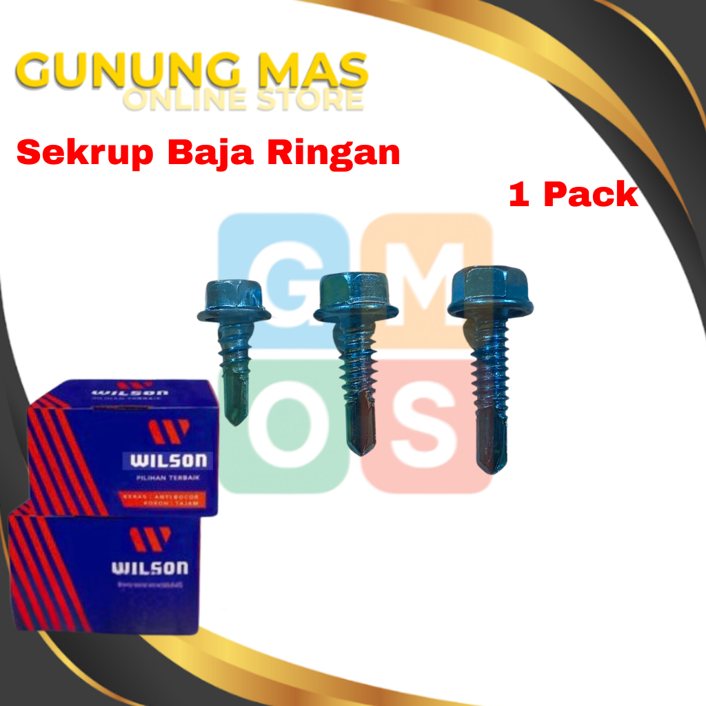 WILSON Sekrup Baja Ringan