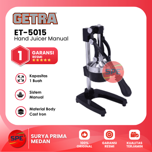 GETRA Alat Press Jeruk Manual ET-5015/ Hand Juicer Manual