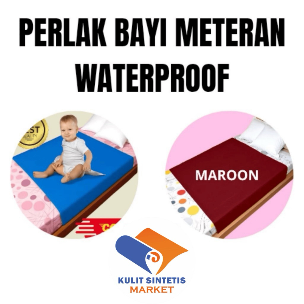 perlak bayi waterproof anti bocor perlak kasur anti ompol