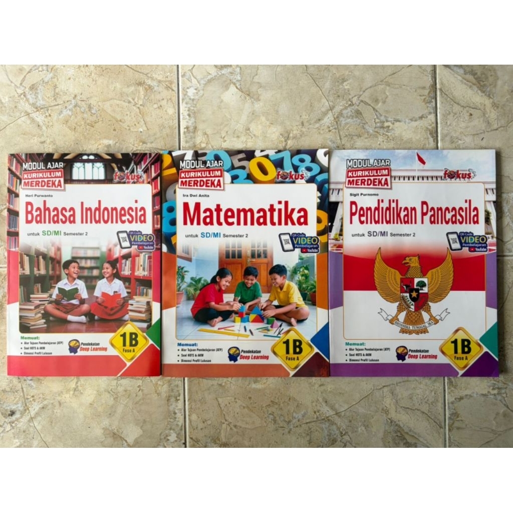 LKS FOKUS KELAS 1 SD/MI Semester 2 KURIKULUM MERDEKA 2025/2026