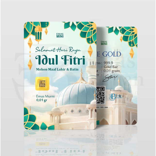 Emas Mili Iedul Fitri Series 10 miligram